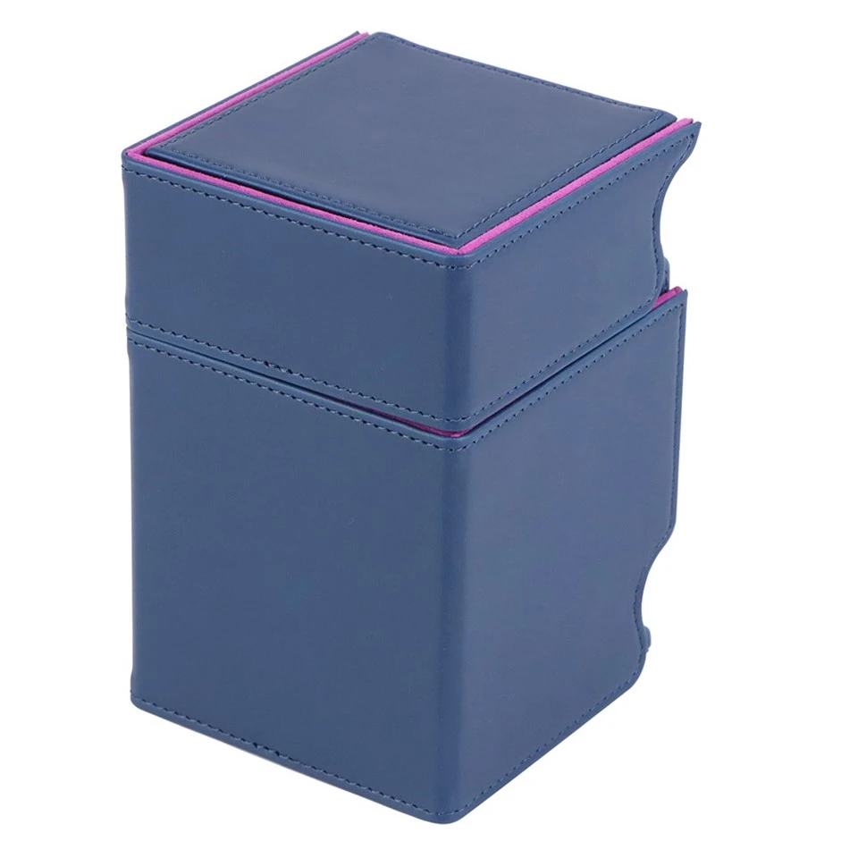 Leather Collectible Cards Box Case